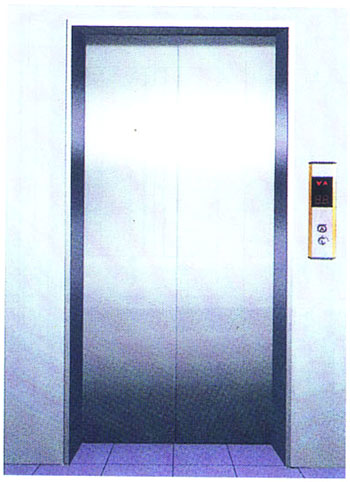 Лифт украшение, открытия, посадка двери центра пассажирских
